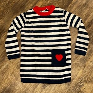 Vintage Bullfrog stripped sweater dress